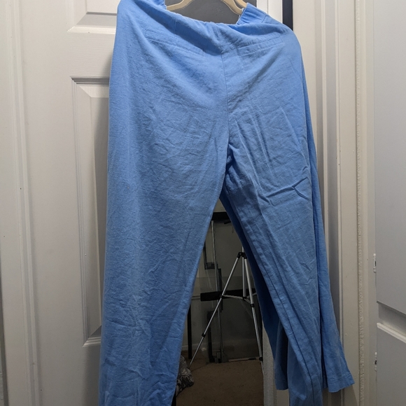 Abercrombie Wide Leg Linen Blend Pants (Petite) - Picture 7 of 7